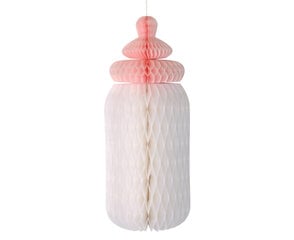 Декоративное украшение Baby Bootle, light pink, 30 см QT-RDBR цена и информация | Праздничные декорации | pigu.lt