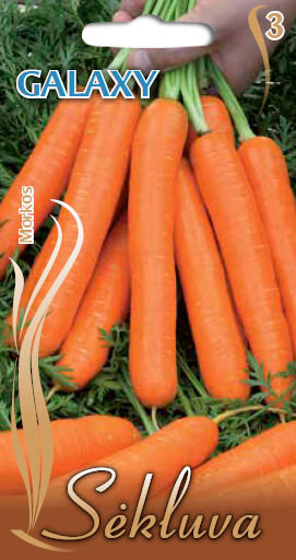 Valgomosios morkos Galaxy цена и информация | Daržovių, uogų sėklos | pigu.lt