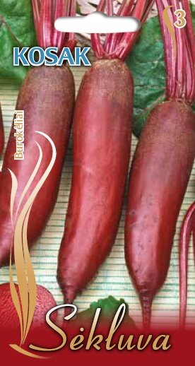 Raudonieji burokėliai Kosak kaina ir informacija | Daržovių, uogų sėklos | pigu.lt