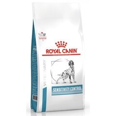 Royal Canin Veterinary Diet Sensitivity Control suaugusiems šunims, kuriems pasireiškia nepageidaujamos reakcijos į maistą, 1,5 kg kaina ir informacija | Sausas maistas šunims | pigu.lt