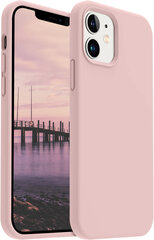 Силиконовый чехол Soundberry для Apple iPhone 12 Pro, pink цена и информация | Чехлы для телефонов | pigu.lt