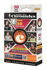 Krepšinio kortelės Panini Chronicles 2020/2021 Hanger Box, 30 vnt. kaina ir informacija | Kolekcinės kortelės | pigu.lt
