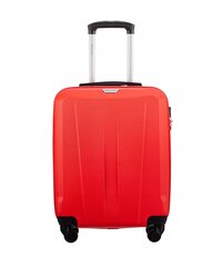 Mažas lagaminas, raudonas kaina ir informacija | Lagaminai, kelioniniai krepšiai | pigu.lt