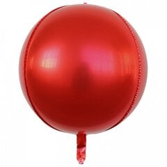 Apvalūs foliniai balionai, raudoni, 5vnt, 48cm kaina ir informacija | Balionai | pigu.lt