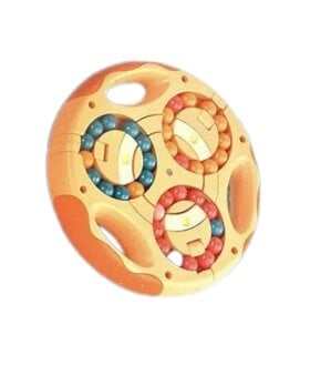 Apvalus Kamuoliukų rubikas iš 6 spalvų, oranžinis, 1 vnt. kaina ir informacija | Stalo žaidimai, galvosūkiai | pigu.lt