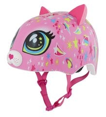 Vaikiškas dviratininko šalmas C-Preme Astro Cat, rožinis kaina ir informacija | Šalmai | pigu.lt