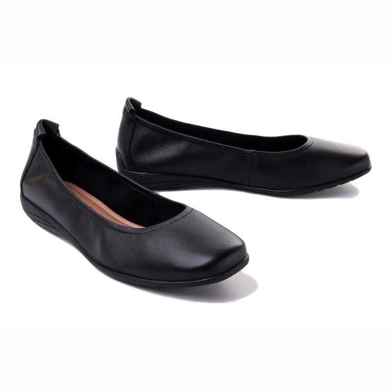 Lygiapadžiai batai moterims Josef Seibel, juodi kaina ir informacija | Bateliai moterims  | pigu.lt