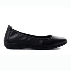 Lygiapadžiai batai moterims Josef Seibel, juodi kaina ir informacija | Bateliai moterims | pigu.lt