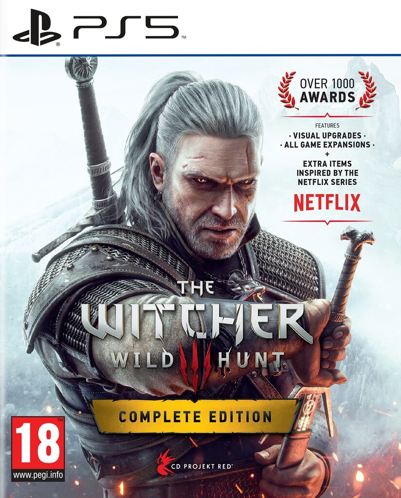 Компьютерная игра Witcher 3 Complete Edition RU/EN PS5 цена | pigu.lt