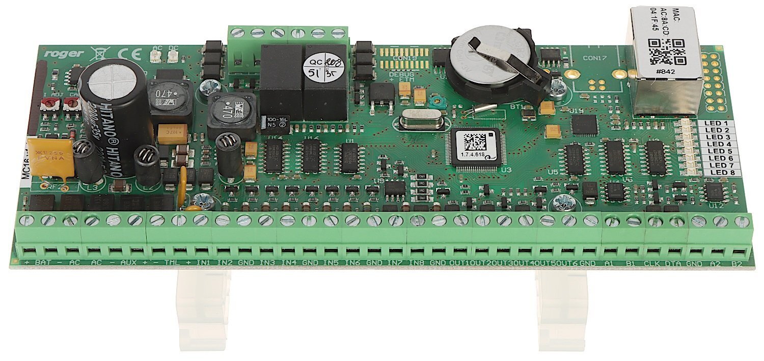Prieigos kontrolieriaus modulis Roger MC16-PAC-ST-1 kaina ir informacija | Apsaugos sistemos, valdikliai | pigu.lt