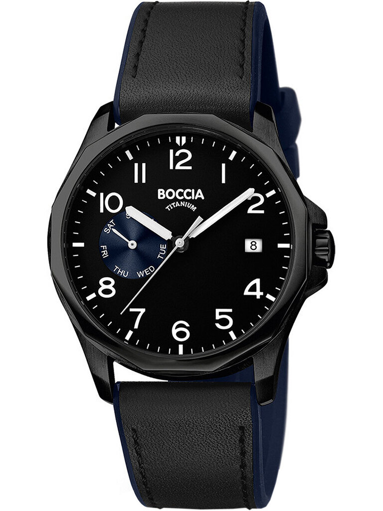Vyriškas laikrodis Boccia 3644-03 kaina ir informacija | Vyriški laikrodžiai | pigu.lt