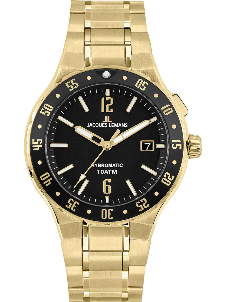Laikrodis vyrams Jacques Lemans 1-2109J kaina ir informacija | Vyriški laikrodžiai | pigu.lt