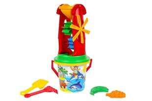 Smėlio žaislų komplektas kaina ir informacija | Vandens, smėlio ir paplūdimio žaislai | pigu.lt