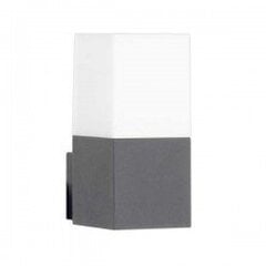 Настенный светильник алюминий darК серый 1xЕ27 IP54 цена и информация | Уличные светильники | pigu.lt