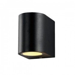 Sieninis šviestuvas, juodas, IP54 GU10 kaina ir informacija | Lauko šviestuvai | pigu.lt