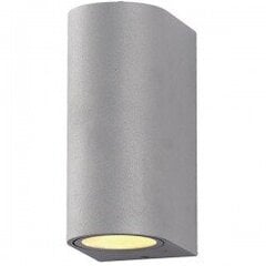 Светилиник настенный алюминий полированный IP54 2xGU10 цена и информация | Уличные светильники | pigu.lt