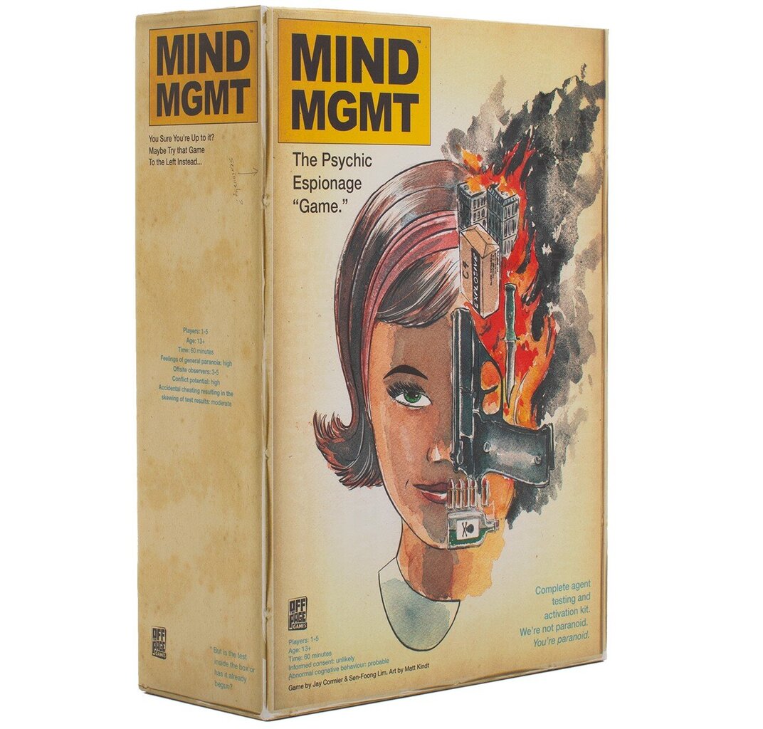 Stalo žaidimas Mind MGMT: The Psychic Espionage “Game.” ENG kaina ir informacija | Stalo žaidimai, galvosūkiai | pigu.lt