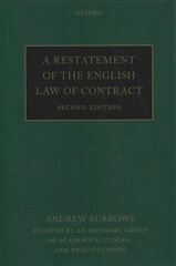 Restatement of the English Law of Contract 2nd Revised edition цена и информация | Книги по экономике | pigu.lt