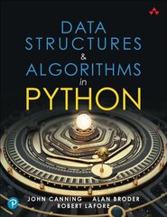 Data Structures & Algorithms in Python kaina ir informacija | Ekonomikos knygos | pigu.lt
