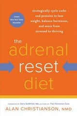Adrenal Reset Diet: Strategically Cycle Carbs and Proteins to Lose Weight, Balance Hormones, and Move from Stressed to Thriving цена и информация | Книги рецептов | pigu.lt