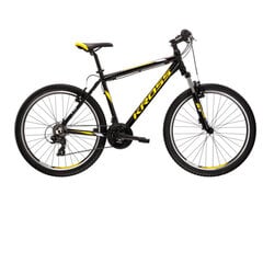 Kalnų dviratis Kross 26'', juodas цена и информация | Велосипеды | pigu.lt