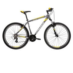 Kalnų dviratis Kross 26", pilkas цена и информация | Велосипеды | pigu.lt