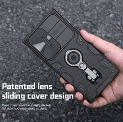Nillkin CamShield Armor Pro Hard Case, skirtas Samsung Galaxy S23 Ultra, žalias kaina ir informacija | Telefono dėklai | pigu.lt
