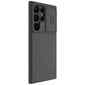 Nillkin CamShield Silky Silicone Case, skirtas Samsung Galaxy S23 Ultra, juodas kaina ir informacija | Telefono dėklai | pigu.lt