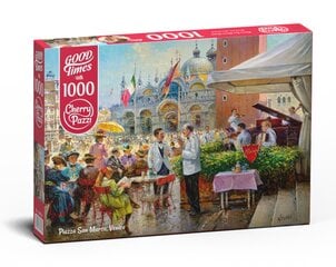 CherryPazzi dėlionė Piazza San Marco Venice, 1000 det kaina ir informacija | Dėlionės (puzzle) | pigu.lt