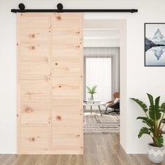 Tvarto durys, 100x1,8x214cm, pušies medienos masyvas kaina ir informacija | Vidaus durys | pigu.lt