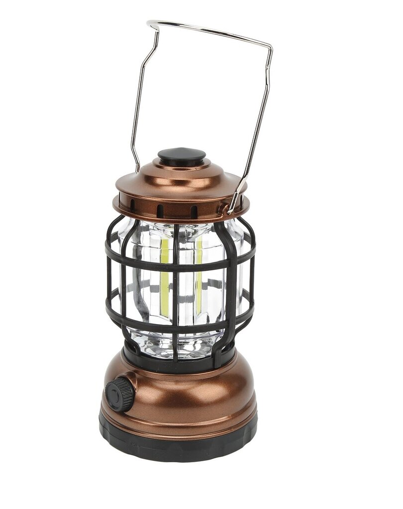 Turistinė lempa "Benson" 4,5V , 3 x AA - gold kaina ir informacija | Žibintai ir prožektoriai | pigu.lt