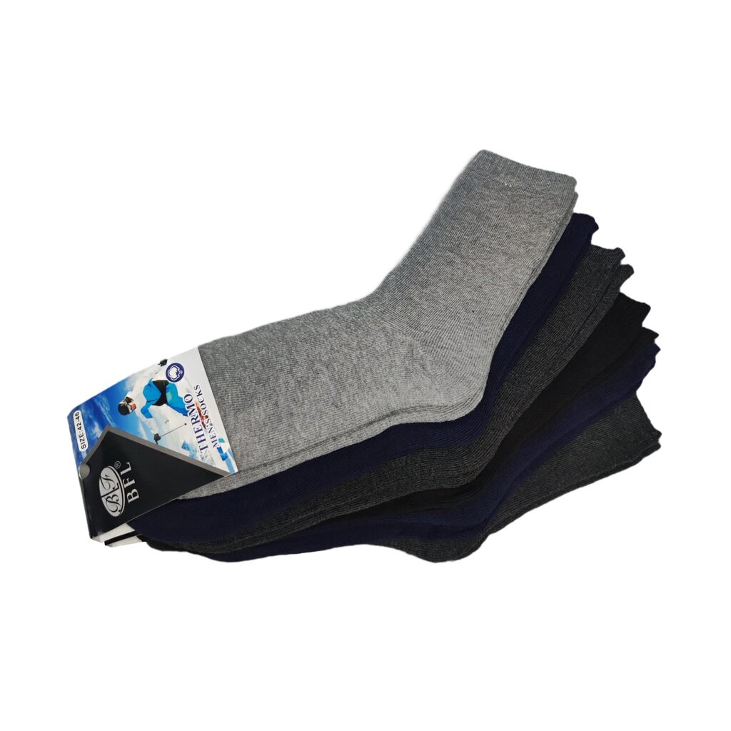 Termo kojinės vyrams, įvairių spakvų, 6 poros. цена и информация | Vyriškos kojinės | pigu.lt