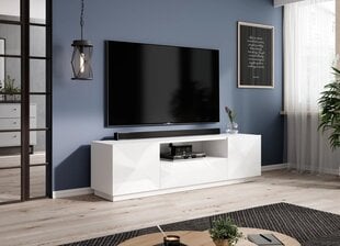 ТВ столик Bogart Asha 167, белый цвет цена и информация | Тумбы под телевизор | pigu.lt