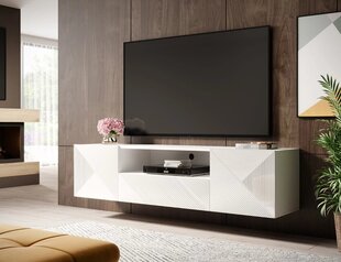 ТВ столик Bogart Asha 167, белый цвет цена и информация | Тумбы под телевизор | pigu.lt