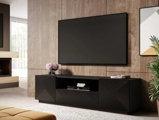 ТВ столик Bogart Asha 167, черный цвет цена и информация | Тумбы под телевизор | pigu.lt