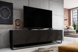 ТВ столик Bogart Asha 200, черный цвет цена и информация | Тумбы под телевизор | pigu.lt