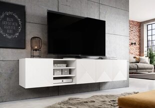 ТВ столик Bogart Asha 200, белый цвет цена и информация | Тумбы под телевизор | pigu.lt