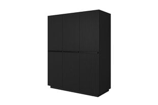 Шкаф Bogart Nicole 150, черный цвет цена и информация | Шкафы | pigu.lt