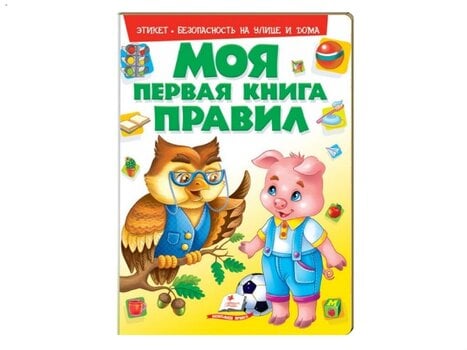 Моя первая книга правил kaina ir informacija | Knygos mažiesiems | pigu.lt