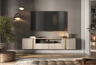ТВ столик Bogart Verica 200, коричневый цвет цена и информация | Тумбы под телевизор | pigu.lt