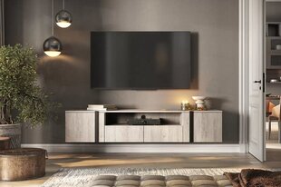 ТВ столик Bogart Verica 200, коричневый цвет цена и информация | Тумбы под телевизор | pigu.lt