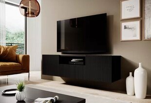 ТВ столик Bogart Nicole 150, черный цвет цена и информация | Тумбы под телевизор | pigu.lt