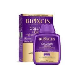 BIOXCIN apimties suteikiantis plaukų šampūnas su Kolagenu ir Biotinu, 300 ml kaina ir informacija | Šampūnai | pigu.lt