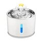 LED automatinė vandens gertuvė, balta kaina ir informacija | Dubenėliai, dėžės maistui | pigu.lt