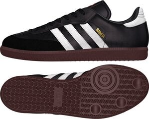 Футбольные бутсы Adidas Samba IN, размер 42, черный цвет цена и информация | Футбольные бутсы | pigu.lt