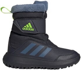 Žieminiai batai vaikams Adidas Winterplay C Black Blue GZ6796 kaina ir informacija | Aulinukai vaikams | pigu.lt