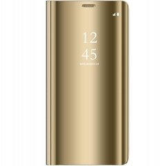 Mocco Clear View skirtas Samsung Galaxy A22 5G, auksinis kaina ir informacija | Telefono dėklai | pigu.lt