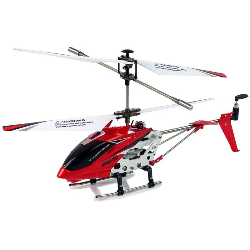 Nuotolinio valdymo malūnsparnis Syma S107H, raudonas цена и информация | Žaislai berniukams | pigu.lt