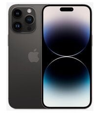 Apple МОБИЛЬНЫЙ ТЕЛЕФОН IPHONE 14 PRO MAX/128 ГБ ЧЕРНЫЙ MQ9P3 ЯБЛОКО цена и информация | Мобильные телефоны | pigu.lt