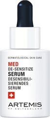 Raminamasis serumas į raudonį linkusiai veido odai Artemis MED De-Sensitize Serum, 30 ml kaina ir informacija | Veido aliejai, serumai | pigu.lt